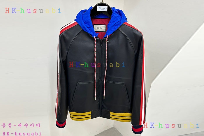 NEW 구찌 리얼가죽 자켓 신상 GU 742201