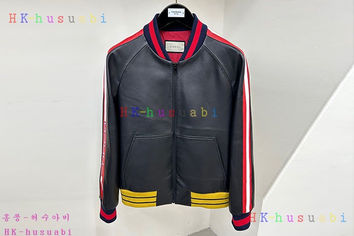 NEW 구찌 리얼가죽 자켓 신상 GU 742201