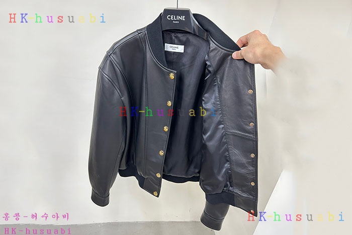 NEW 셀린느 리얼가죽자켓 신상 C 757011