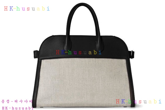 ★미러급★더로우 소프트 마고 15 백 in 캔버스 레더 W1255W251L52BLBLS