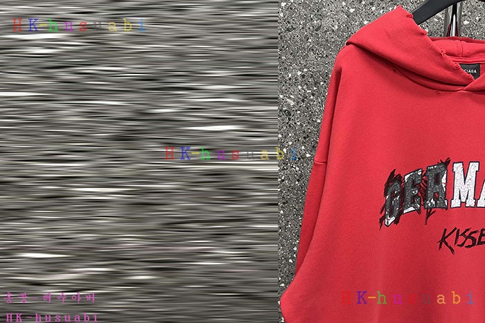 NEW 발렌시아가 후드티 신상 B 685529