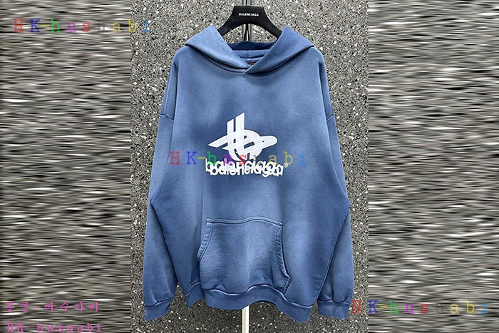 NEW 발렌시아가 후드티 신상 B 747110