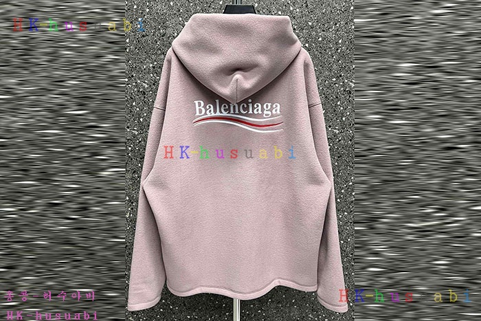NEW 발렌시아가 후드티 신상 B 747115