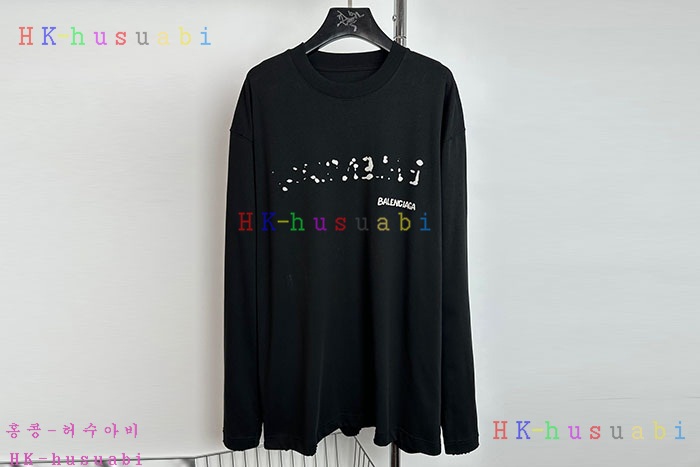 NEW 발렌시아가 긴팔티 신상 B 958258