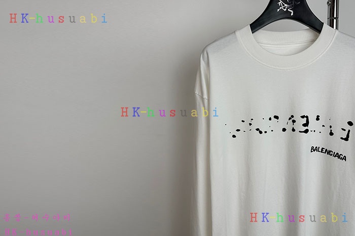 NEW 발렌시아가 긴팔티 신상 B 958259