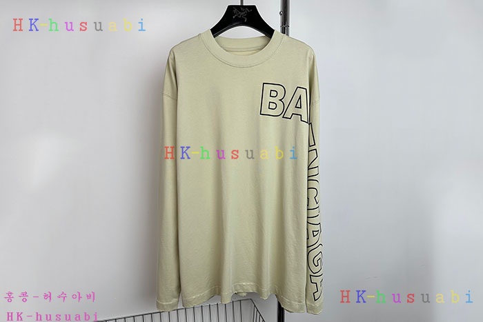 NEW 발렌시아가 긴팔티 신상 B 958262