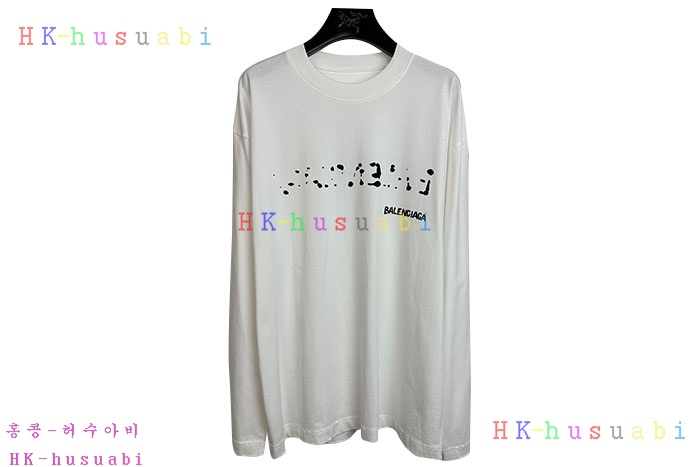 NEW 발렌시아가 긴팔티 신상 B 958259