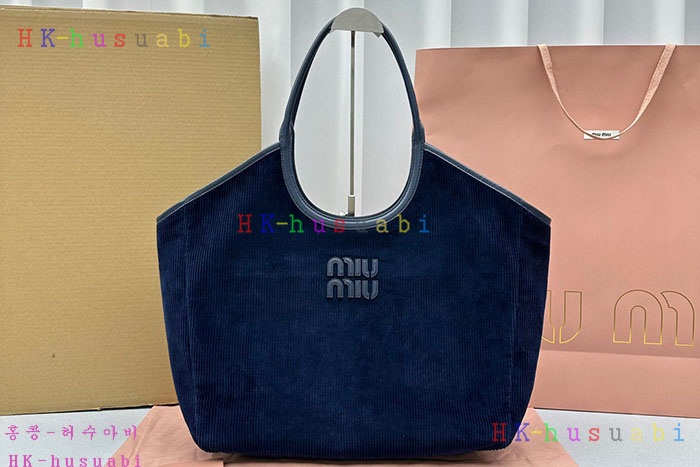 ★미러급★미우미우 아이비 코듀로이 쇼퍼백  5BG276(사이즈선택)