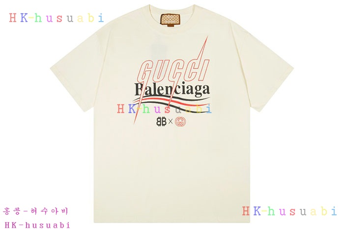 NEW 발렌시아가 반팔티 신상 B 1142573