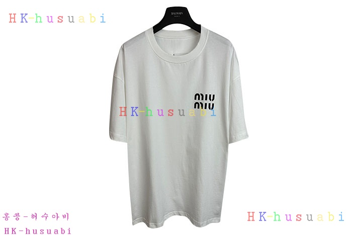 NEW 미우미우 반팔티 신상 MU 895502