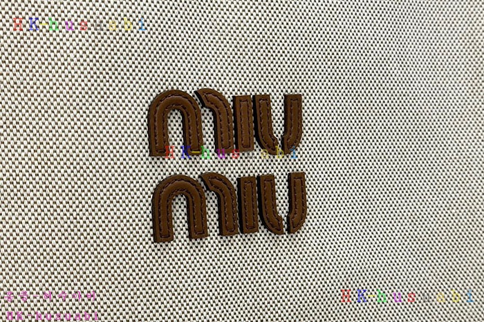 ★미러급★미우미우 아이비 로고 토트백 5BG231