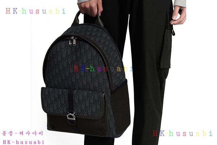 ★미러급★디올 DIOR 8 백팩 블랙 오블리크 자카드 1EIBA178