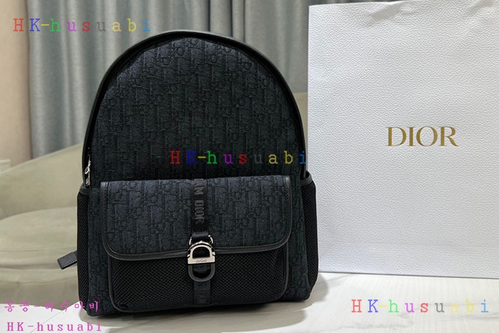★미러급★디올 DIOR 8 백팩 블랙 오블리크 자카드 1EIBA178
