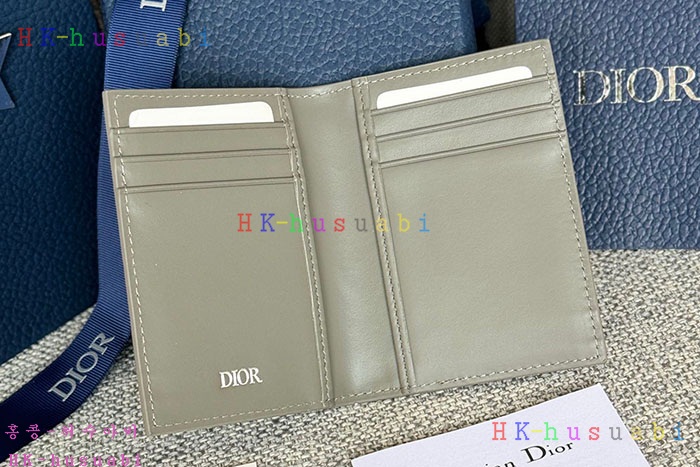 ★미러급★디올 CD Icon 버티컬 2단 카드 지갑  2ESCH138