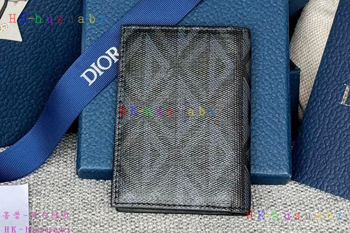 ★미러급★디올 CD Icon 버티컬 2단 카드 지갑  2ESCH138