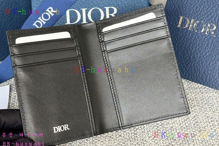 ★미러급★디올 CD Icon 버티컬 2단 카드 지갑  2ESCH138