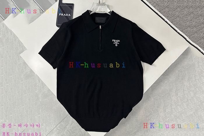 NEW 프라다 반팔니트 신상 P 443318
