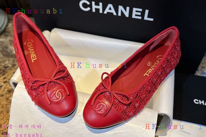 NEW 샤넬 플랫슈즈 신상 C 1555601