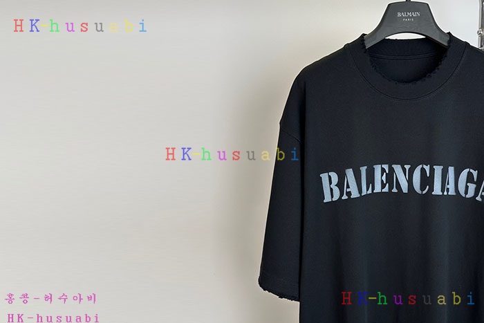 NEW 발렌시아가 반팔티 신상 B 7122207