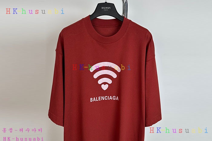NEW 발렌시아가 반팔티 신상 B 7124427