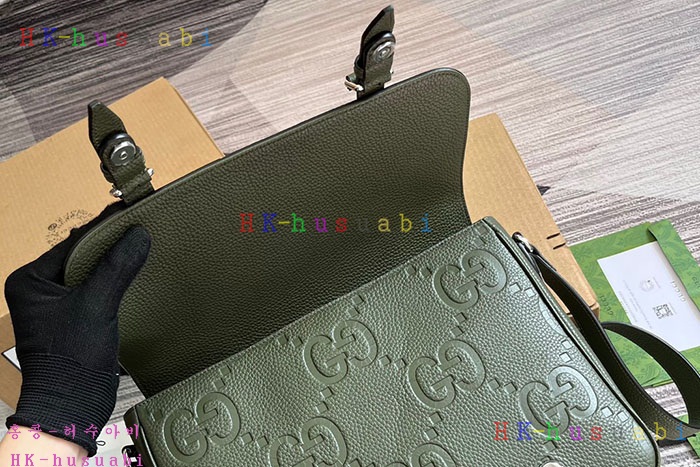 ★미러급★구찌 GUCCI 점보 GG 미디엄 메신저백760234-4
