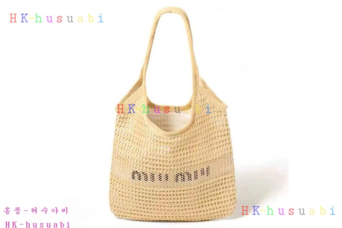 ★미러급★미우미우 straw 쇼핑백 5994010