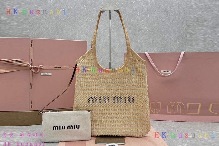 ★미러급★미우미우 straw 쇼핑백 5994010