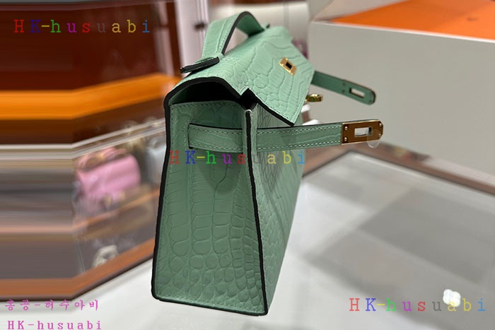 ★미러급★에르메스 미니 켈리  H 680013 (악어가죽)