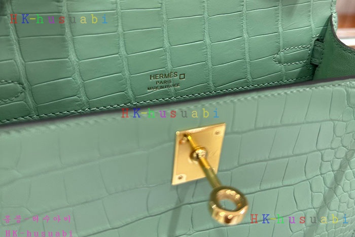 ★미러급★에르메스 미니 켈리  H 680013 (악어가죽)