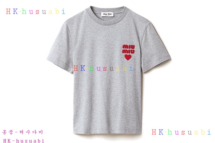 NEW 미우미우 반팔티 신상  M 3325003
