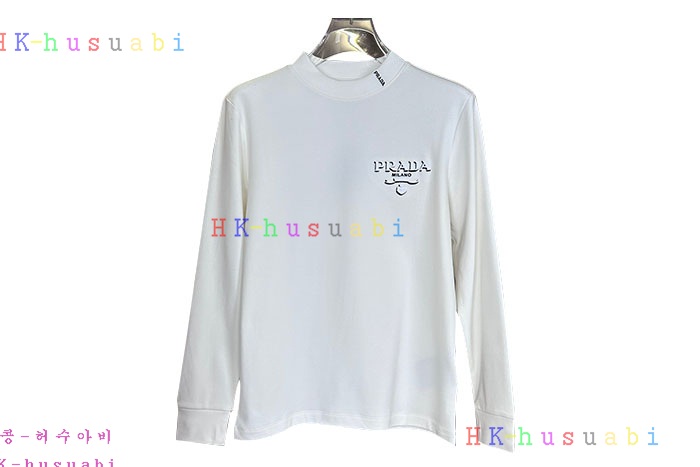 NEW 프라다 긴팔티 신상 P 6714012
