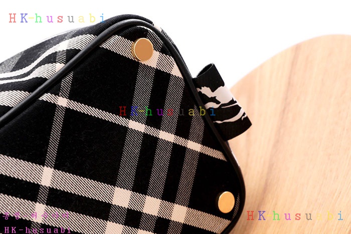 ★미러급★버버리 미디엄 체크 토트 80939781