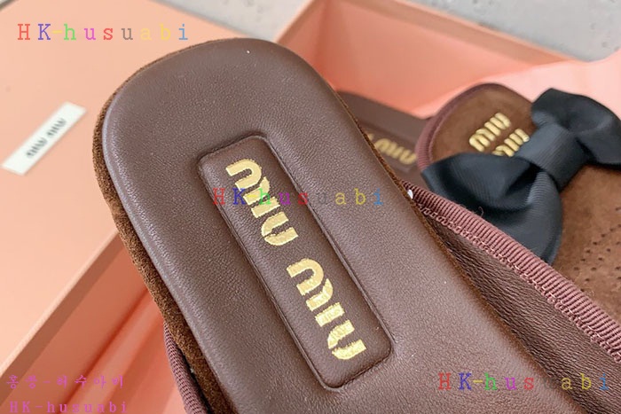 NEW 미우미우 신발 신상 MU 5833009
