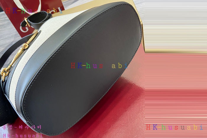 ★미러급★구찌 73 스몰 버킷백 내추럴 캔버스 833660