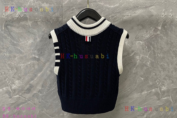 NEW 톰브라운 니트 조끼 신상 TB 3508005
