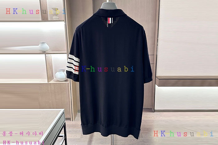 NEW 톰브라운 카라 반팔티신상 TB 5895016