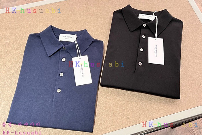 NEW 톰브라운 카라 반팔티신상 TB 5895016