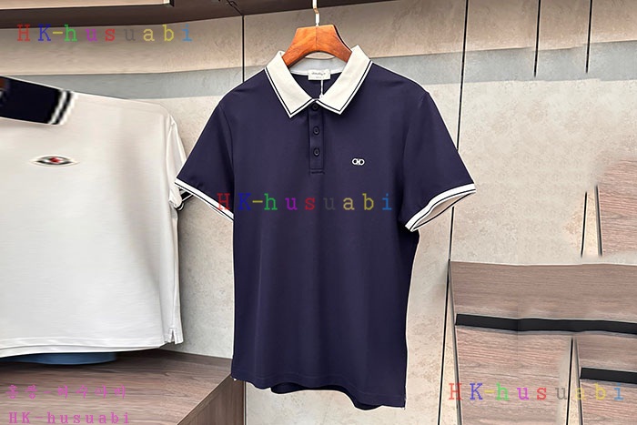 NEW 페라가모 카라 반팔티 신상 F 226223