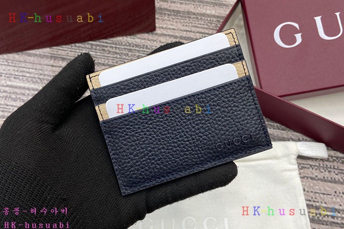 ★미러급★구찌 GUCCI 로고 바이컬러 카드 케이스 817043