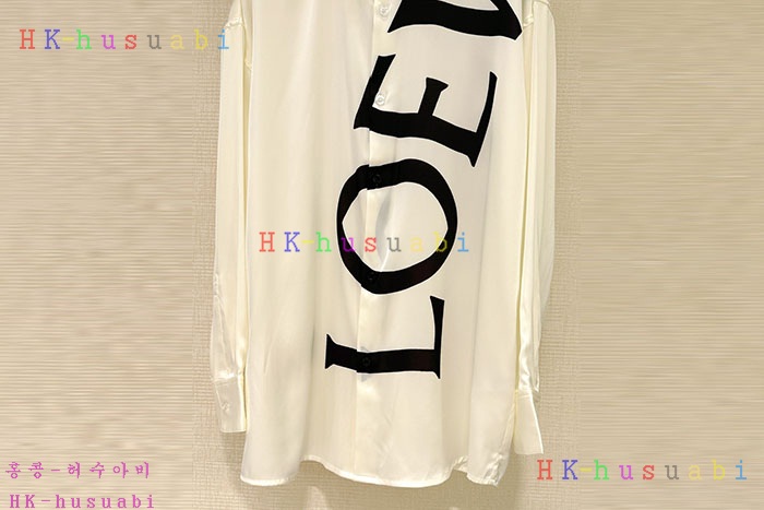 NEW 로에베 남방 셔츠  신상 L 2258003