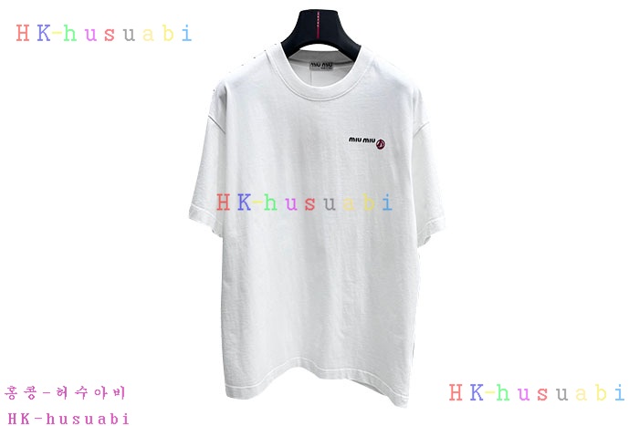 NEW 미우미우 반팔티 신상  M 5558254