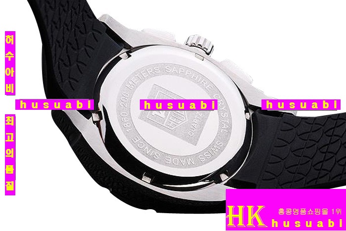 ±ȣ̾ ڽð Tag Heuer Link Black leather Japanese Quartz MOVEMENT 43mm Men tag53