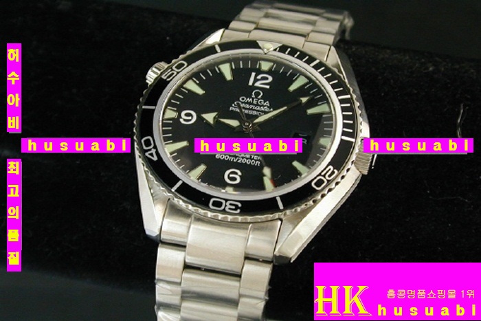 오메가 시계 PLANET OCEAN BLACK BEZEL