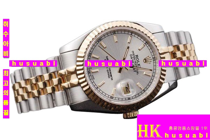 η  Rolex ǰ귣ð Replica Rolex Datejust Automatic Movement Yellow gold Bezel Black Dial Men.928117-17