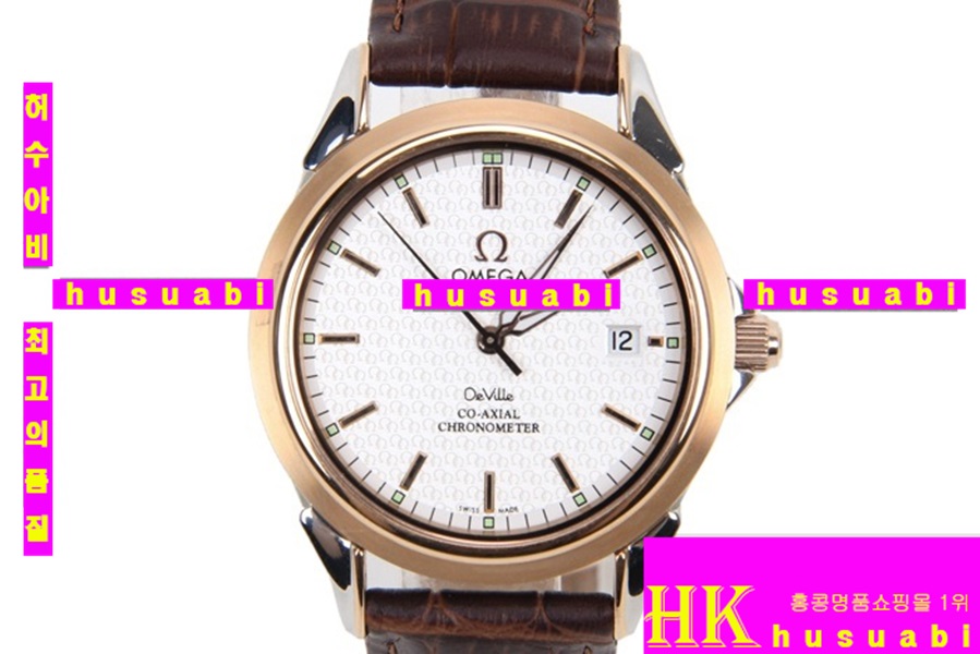 오메가 시계 DE VILLE ROSEGOLD WHITE DIAL