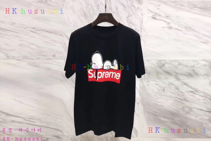 ★NEW★ 17S/S  루이비통 S-upreme  신상 남여공용 반팔티 LV170727-10