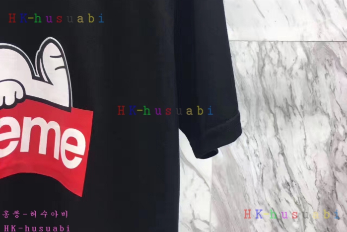 ★NEW★ 17S/S  루이비통 S-upreme  신상 남여공용 반팔티 LV170727-10