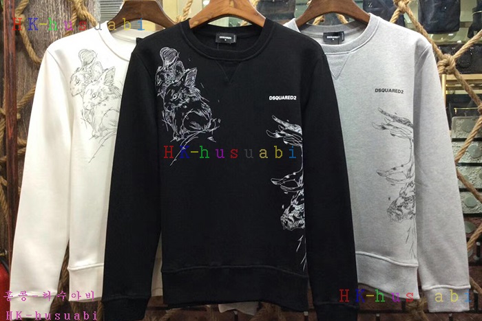 NEW 디스퀘어드 남성용 긴팔티 DS124