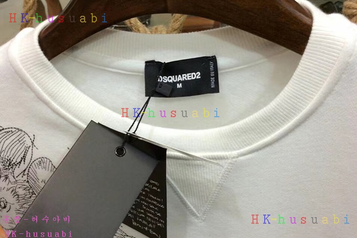 NEW 디스퀘어드 남성용 긴팔티 DS124