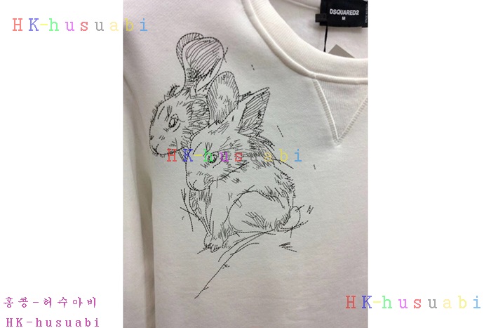 NEW 디스퀘어드 남성용 긴팔티 DS124
